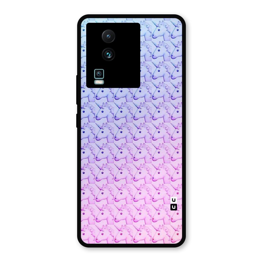 Unicorn Shade Metal Back Case for iQOO Neo 7