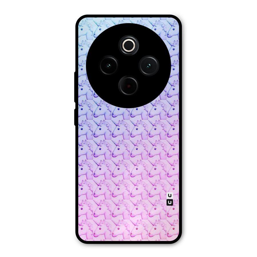 Unicorn Shade Metal Back Case for iQOO Z10