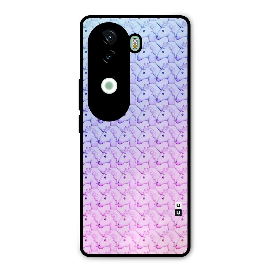Unicorn Shade Metal Back Case for iQOO Z9s