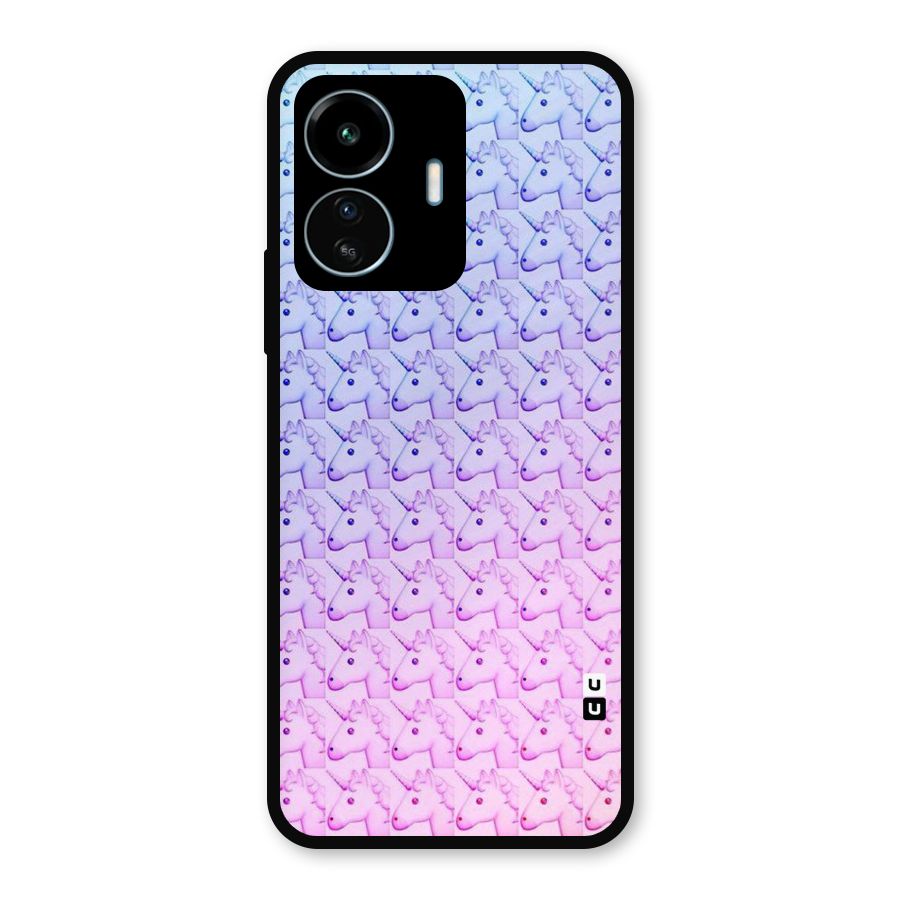 Unicorn Shade Metal Back Case for vivo iQOO Z6 Lite 5G