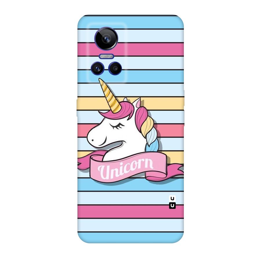 Unicorn Stripes Original Polycarbonate Back Case for Realme GT Neo 3