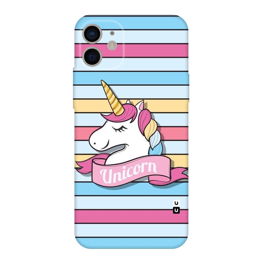 Unicorn Stripes Original Polycarbonate Back Case for iPhone 11