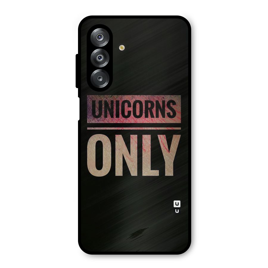 Unicorns Only Metal Back Case for Galaxy A26