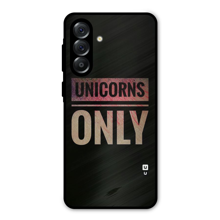 Unicorns Only Metal Back Case for Galaxy A36