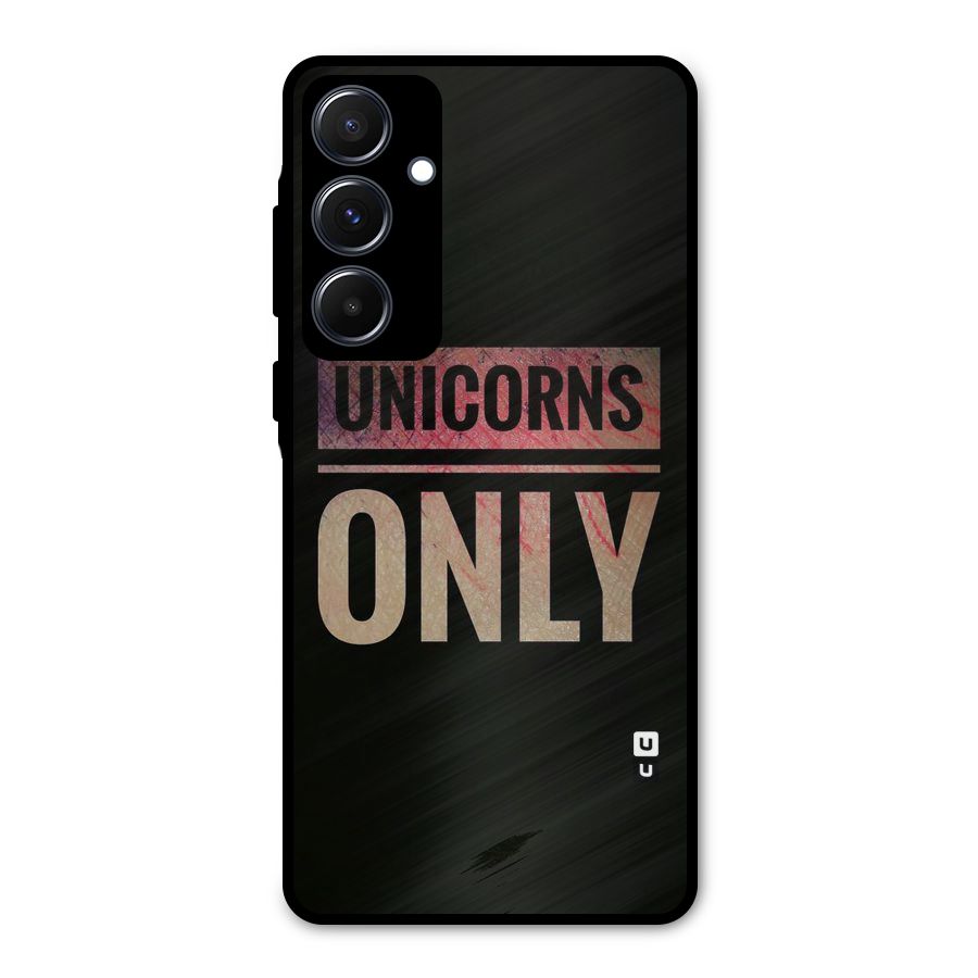 Unicorns Only Metal Back Case for Galaxy A55