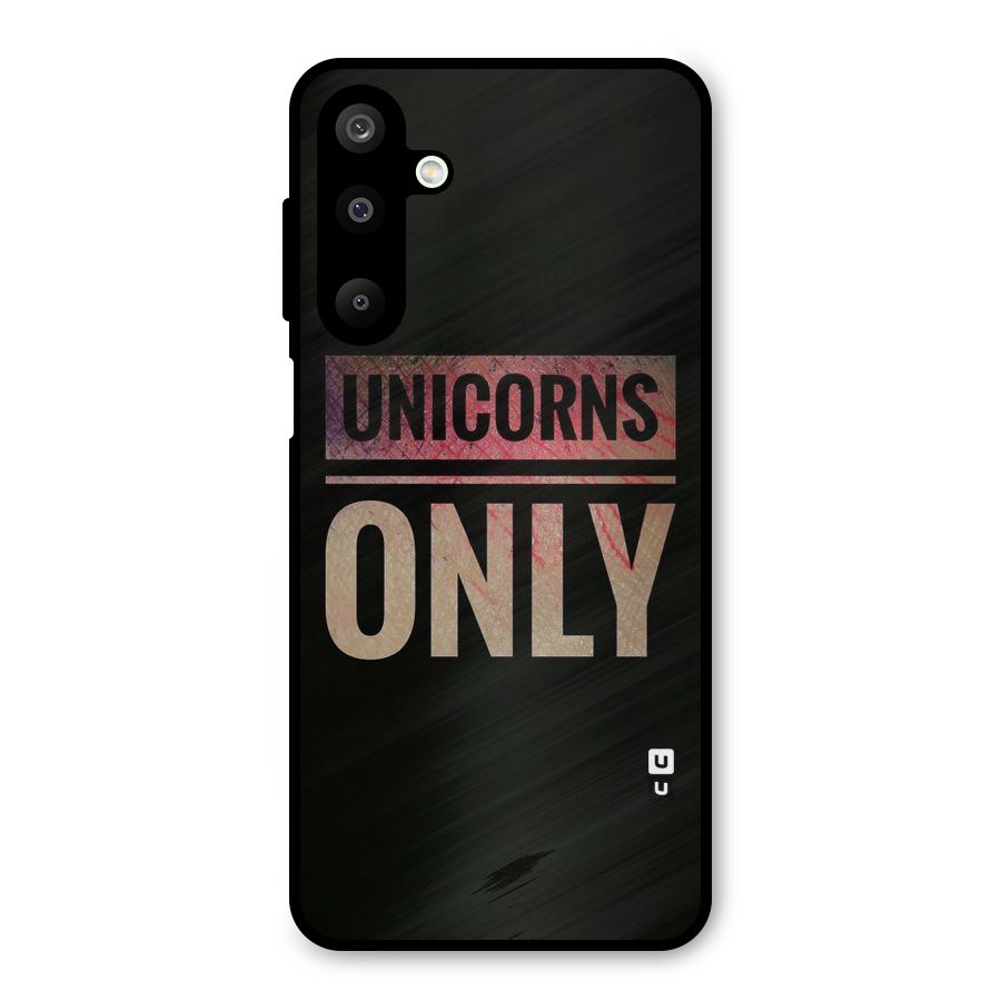 Unicorns Only Metal Back Case for Galaxy M16
