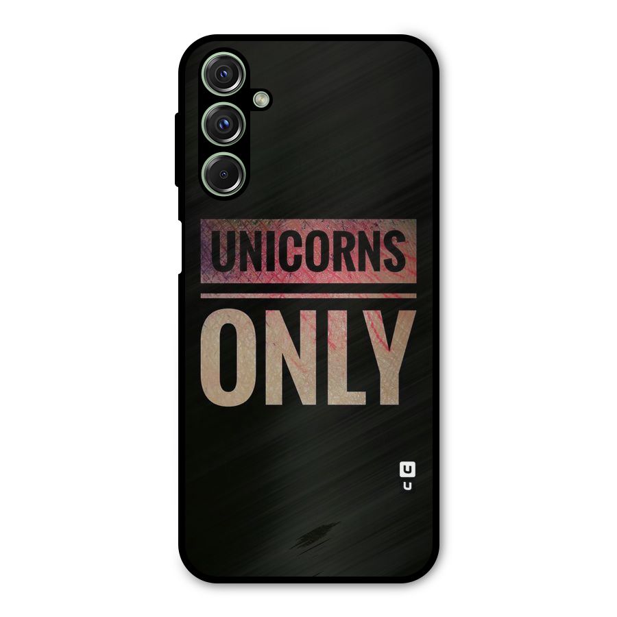 Unicorns Only Metal Back Case for Galaxy M34