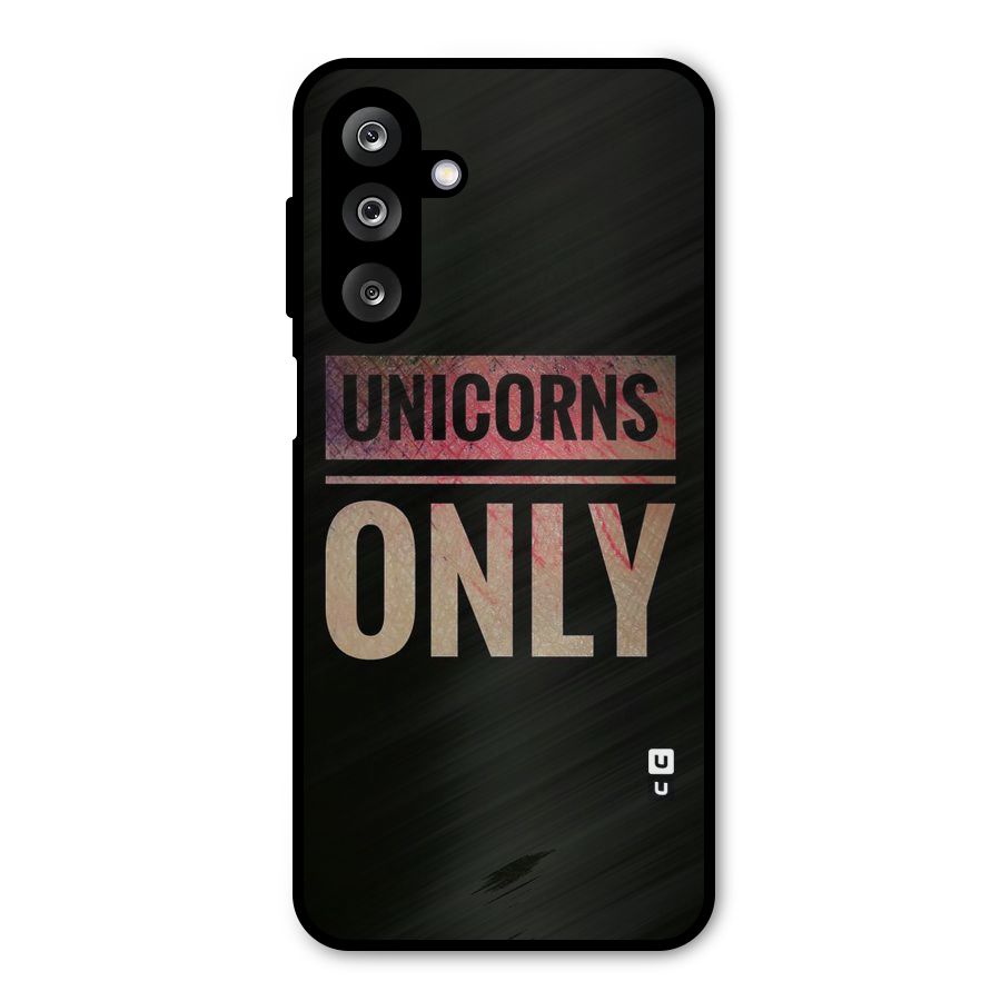 Unicorns Only Metal Back Case for Galaxy M36