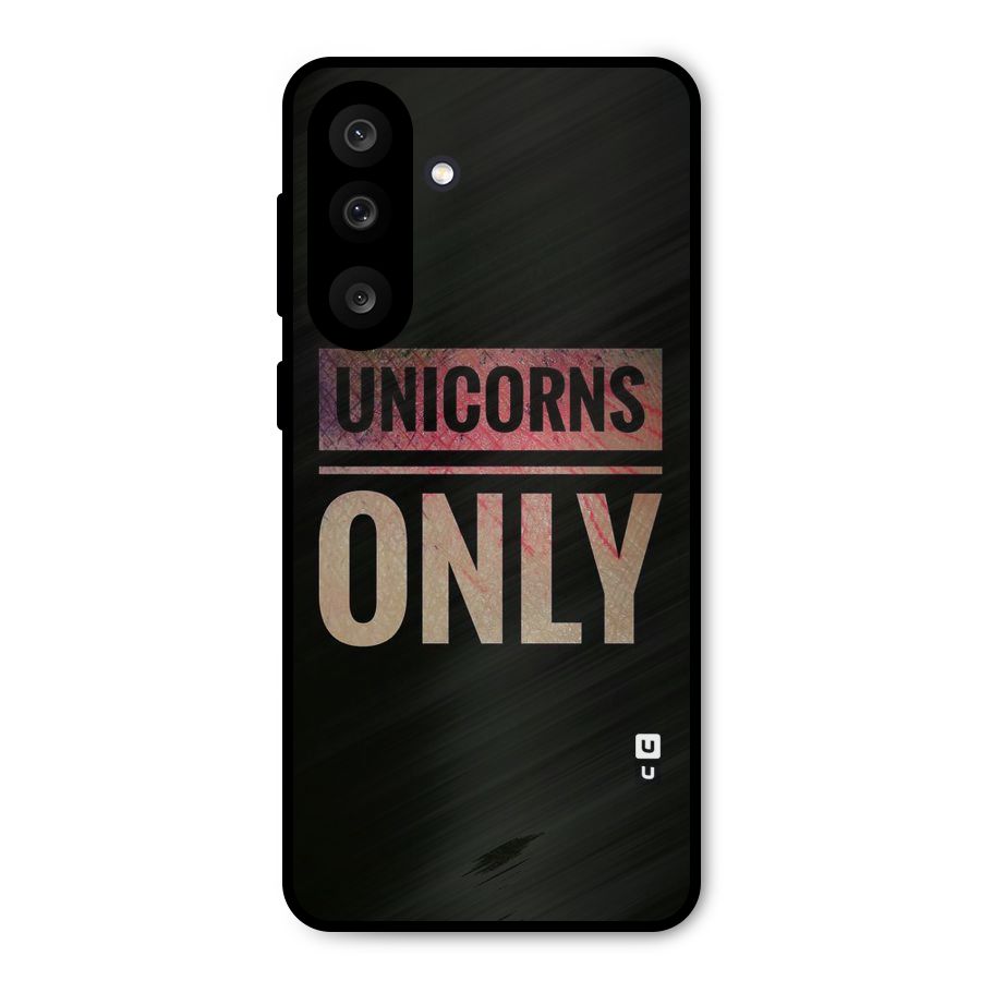 Unicorns Only Metal Back Case for Galaxy M56
