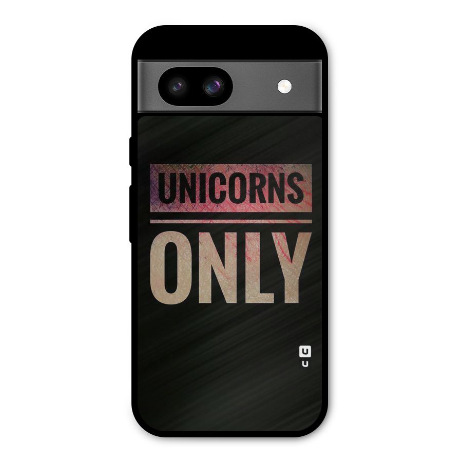 Unicorns Only Metal Back Case for Google Pixel 8a