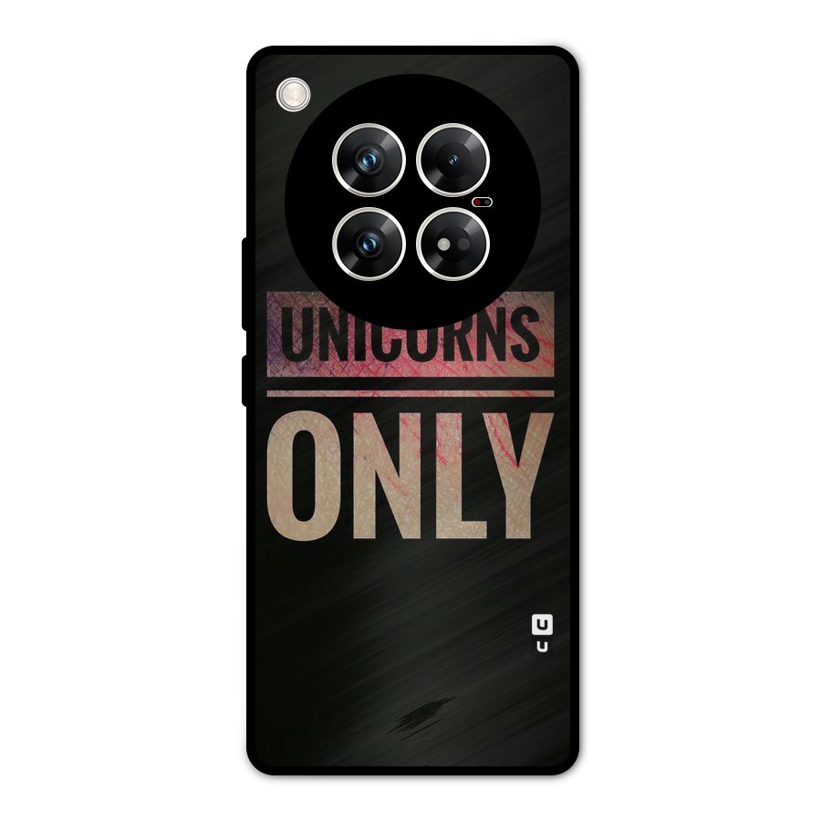 Unicorns Only Metal Back Case for Infinix Zero 40 5G