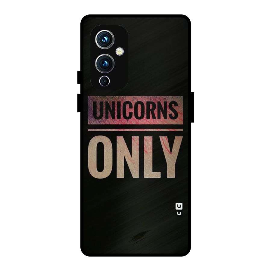 Unicorns Only Metal Back Case for OnePlus 9