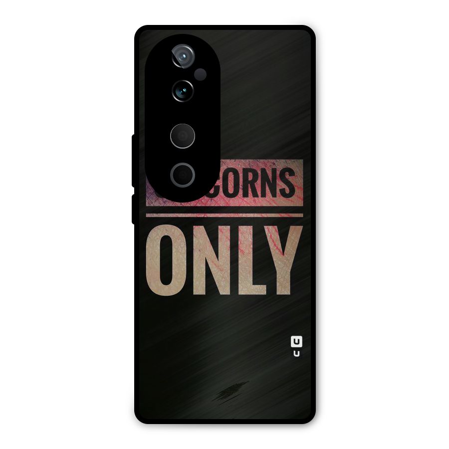 Unicorns Only Metal Back Case for Vivo T3 Ultra