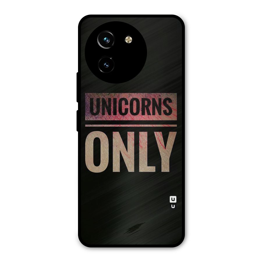 Unicorns Only Metal Back Case for Vivo T3x