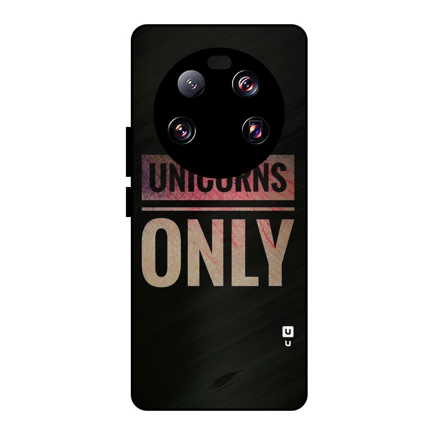 Unicorns Only Metal Back Case for Xiaomi 13 Ultra