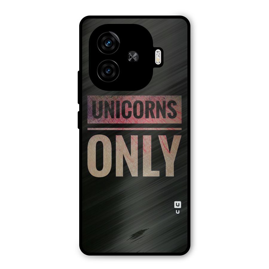 Unicorns Only Metal Back Case for iQOO Neo 10R