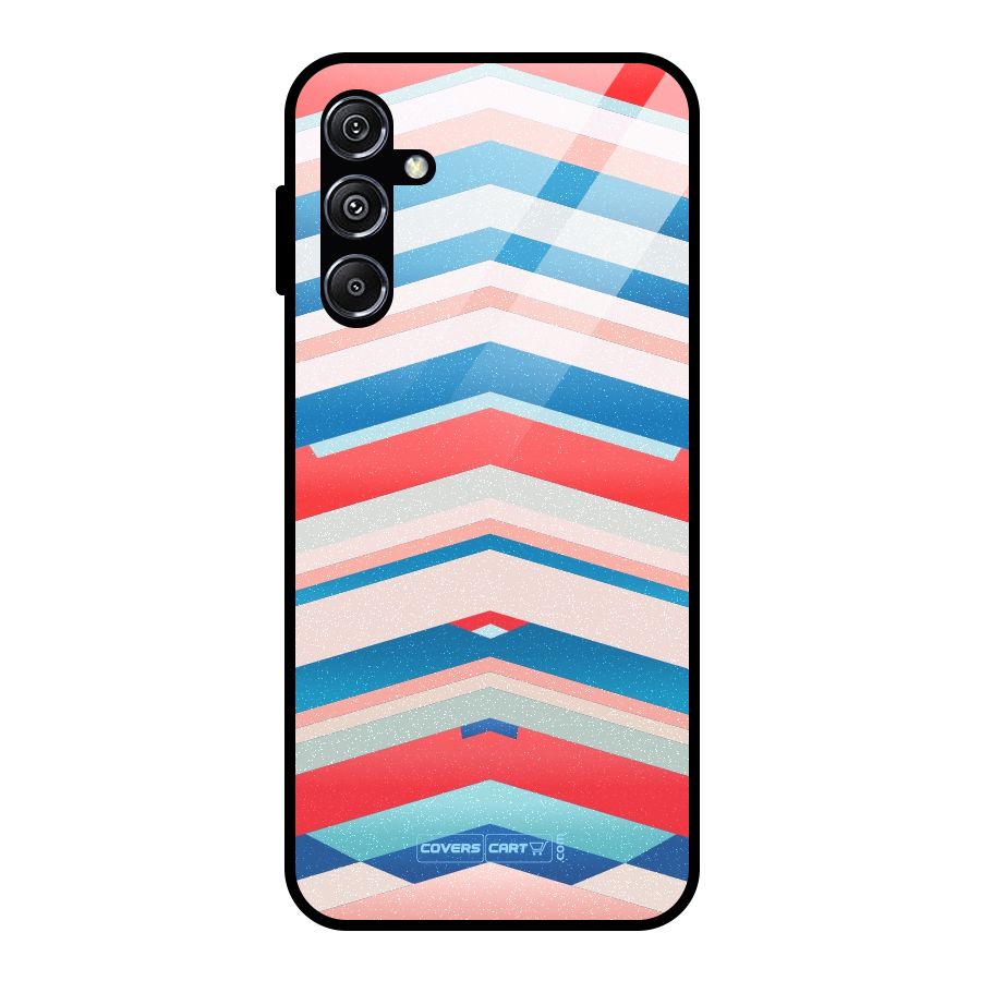 Unique Vibrant Colours Glass Back Case for Galaxy M34 5G