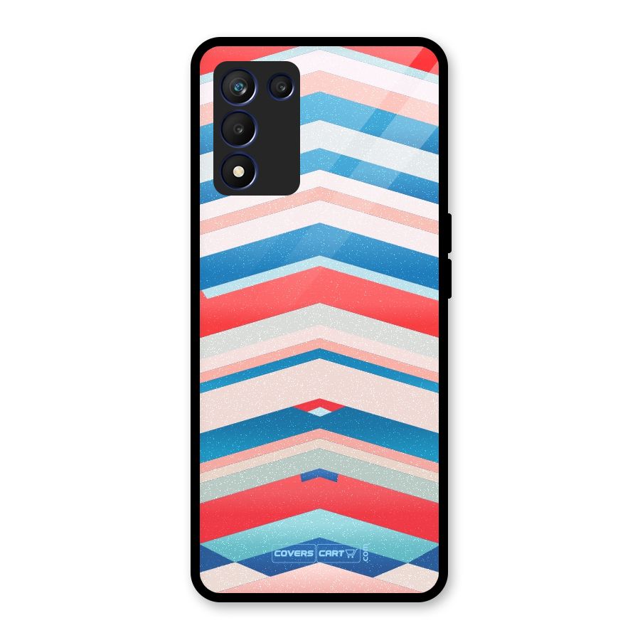 Unique Vibrant Colours Glass Back Case for Realme 9 5G Speed