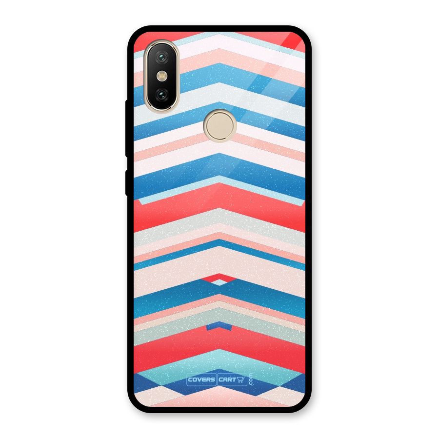 Unique Vibrant Colours Glass Back Case for Redmi A2