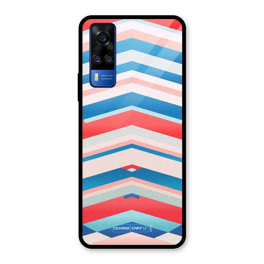 Unique Vibrant Colours Glass Back Case for Vivo Y31