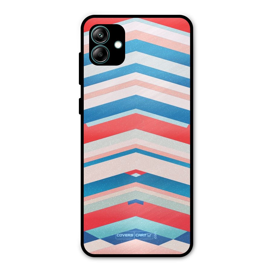 Unique Vibrant Colours Metal Back Case for Galaxy A04
