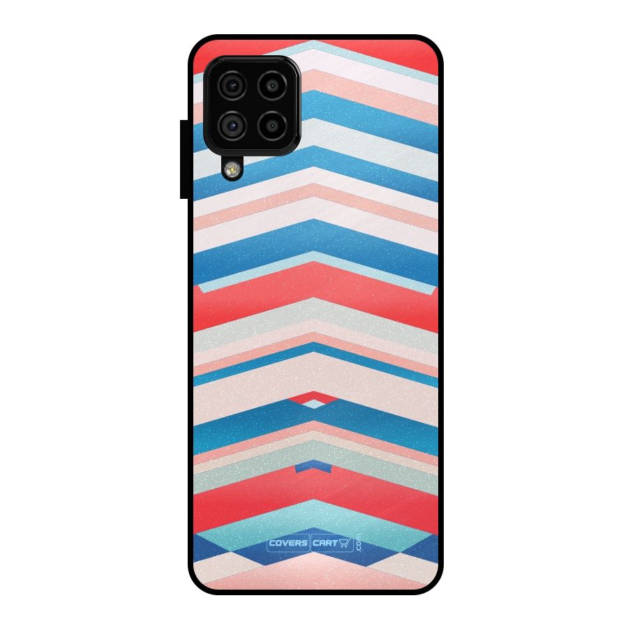 Unique Vibrant Colours Metal Back Case for Galaxy A22 4G