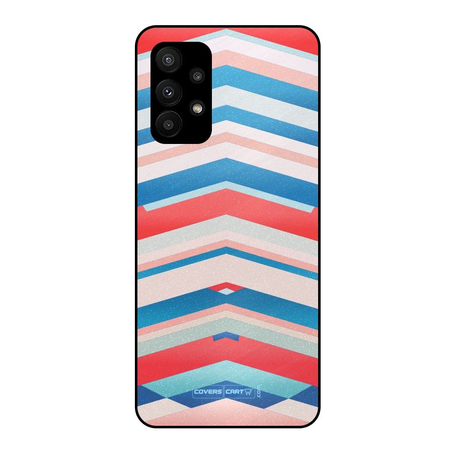 Unique Vibrant Colours Metal Back Case for Galaxy A23