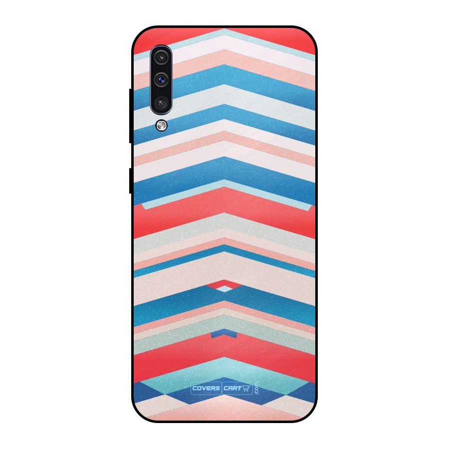 Unique Vibrant Colours Metal Back Case for Galaxy A30s