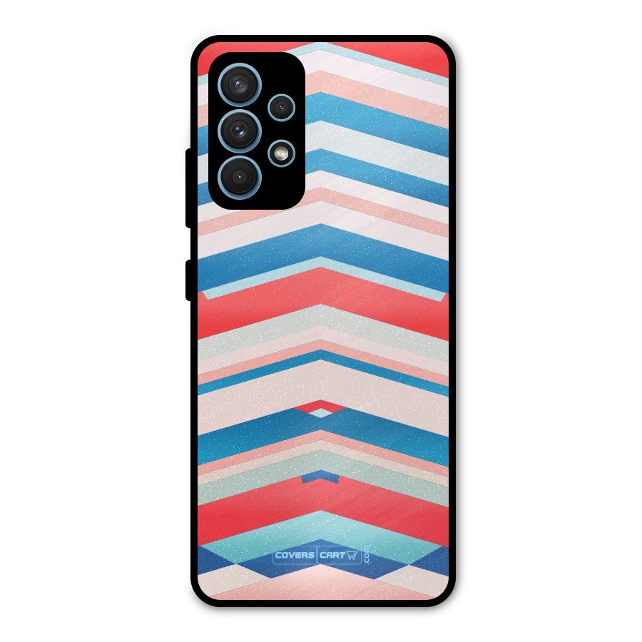 Unique Vibrant Colours Metal Back Case for Galaxy A32