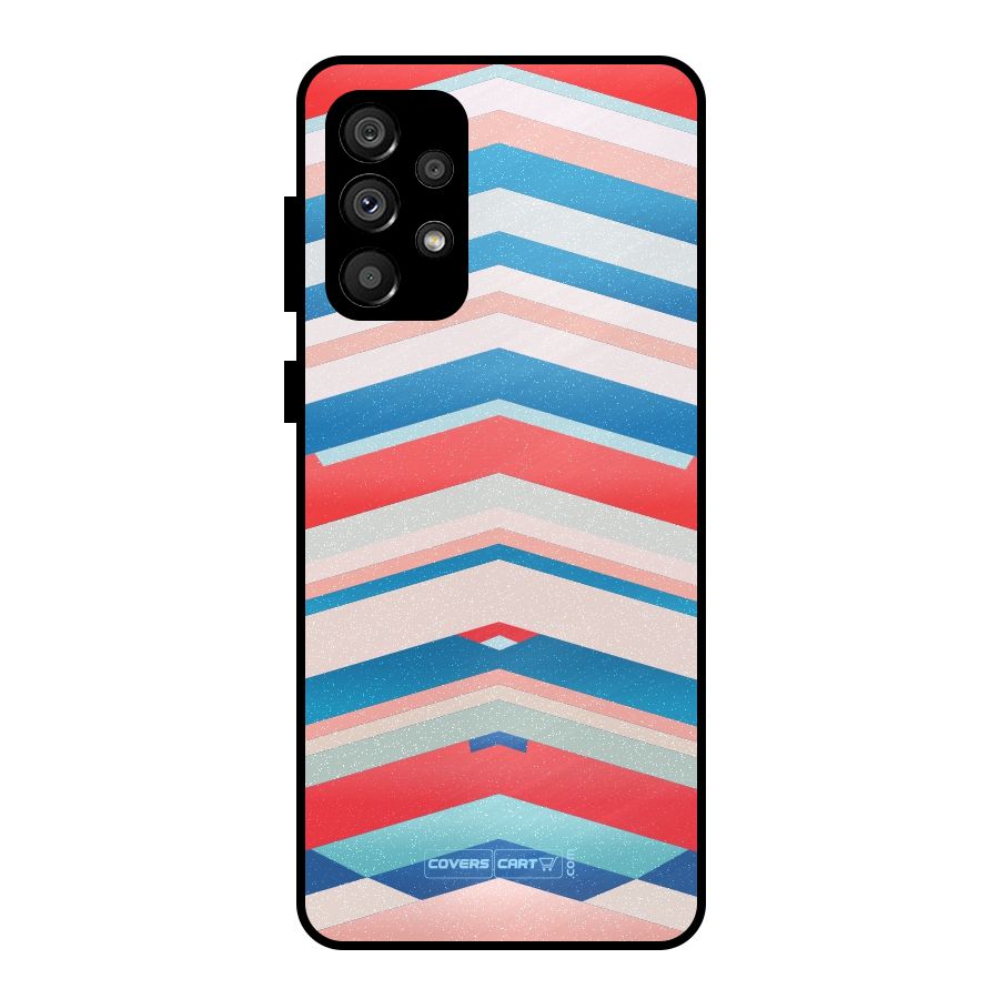 Unique Vibrant Colours Metal Back Case for Galaxy A73 5G