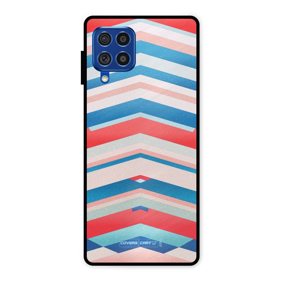 Unique Vibrant Colours Metal Back Case for Galaxy F62