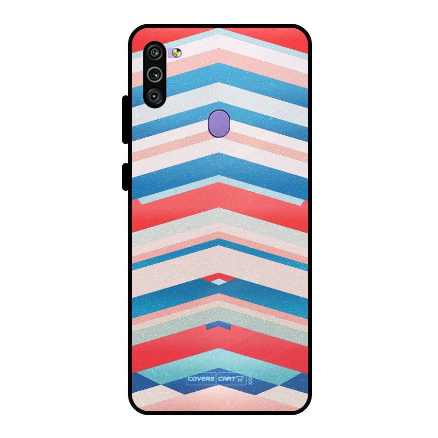 Unique Vibrant Colours Metal Back Case for Galaxy M11