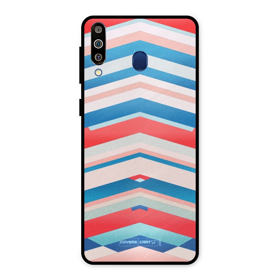 Unique Vibrant Colours Metal Back Case for Galaxy M30