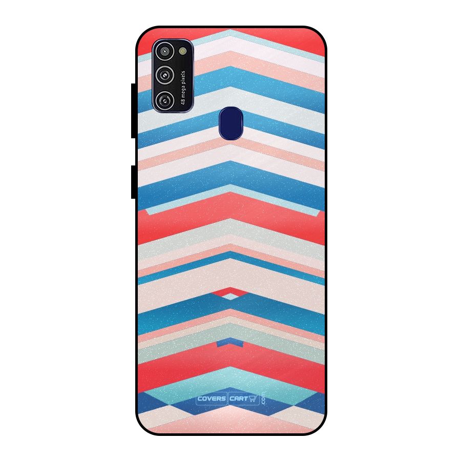Unique Vibrant Colours Metal Back Case for Galaxy M30s