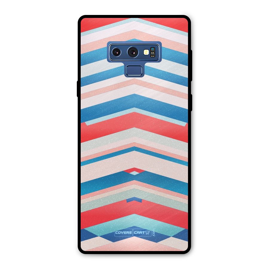 Unique Vibrant Colours Metal Back Case for Galaxy Note 9