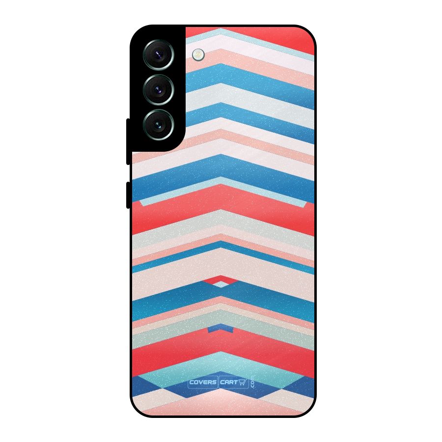 Unique Vibrant Colours Metal Back Case for Galaxy S22 Plus 5G