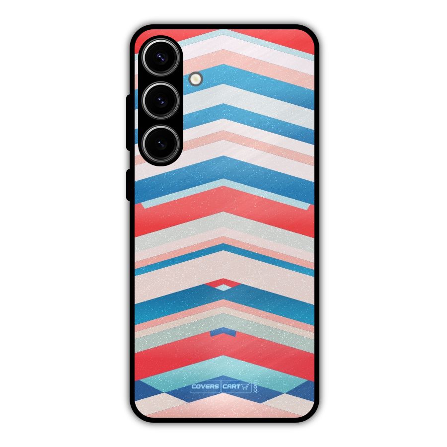 Unique Vibrant Colours Metal Back Case for Galaxy S24 Plus