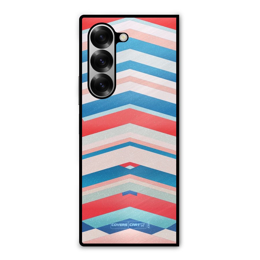 Unique Vibrant Colours Metal Back Case for Galaxy Z Fold6