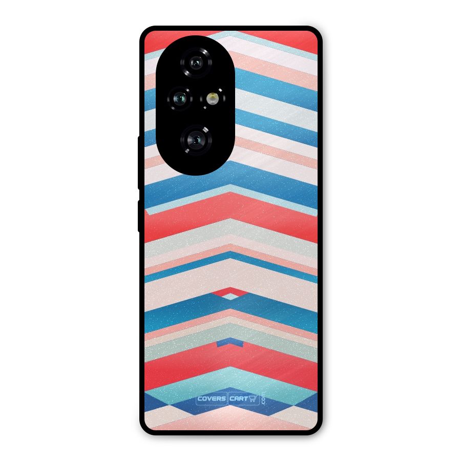 Unique Vibrant Colours Metal Back Case for Honor 200 Pro