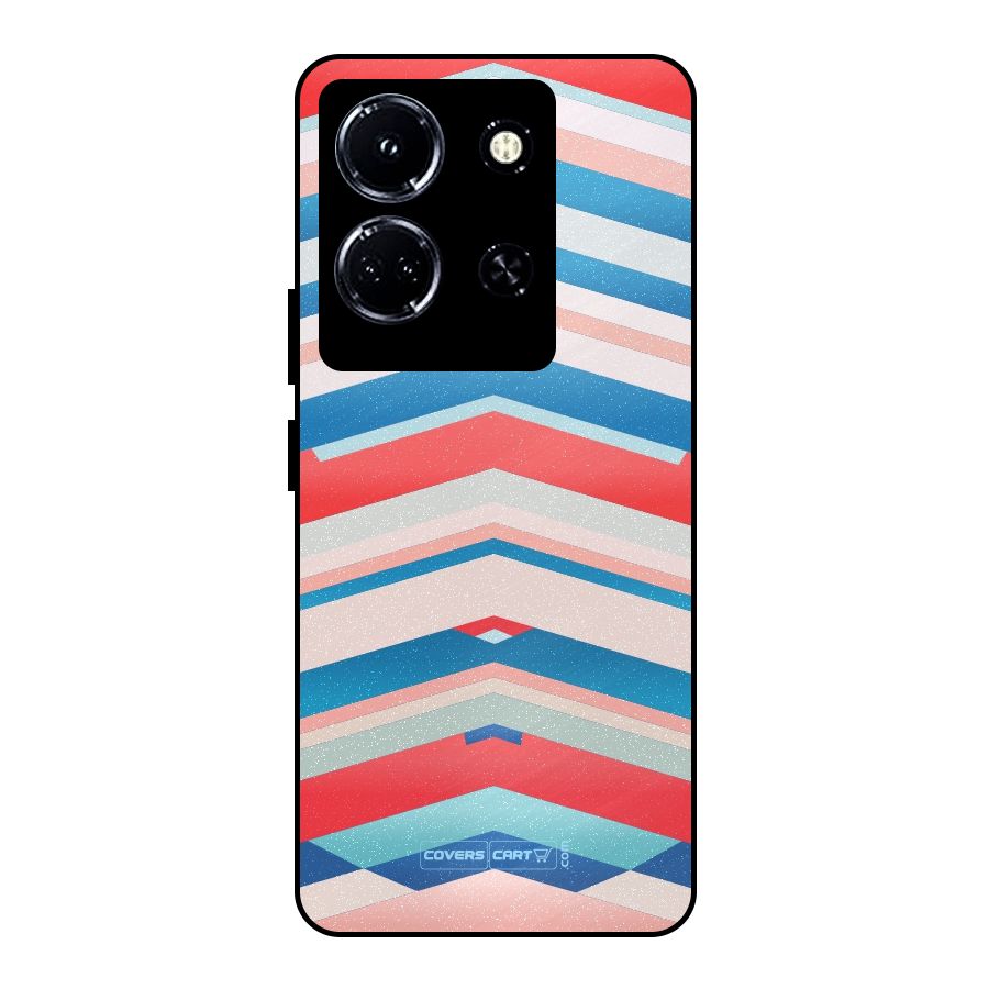 Unique Vibrant Colours Metal Back Case for Infinix Note 30 5G