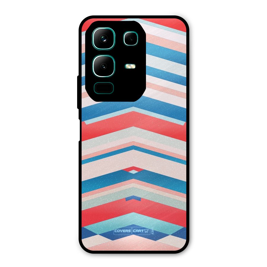 Unique Vibrant Colours Metal Back Case for Infinix Note 50x