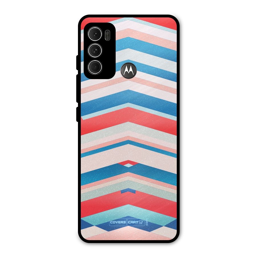 Unique Vibrant Colours Metal Back Case for Moto G60