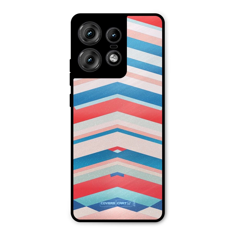 Unique Vibrant Colours Metal Back Case for Motorola Edge 50 Pro