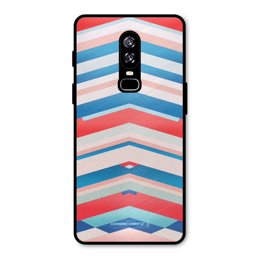 Unique Vibrant Colours Metal Back Case for OnePlus 6
