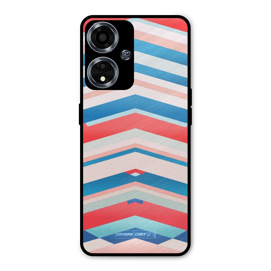 Unique Vibrant Colours Metal Back Case for Oppo A59