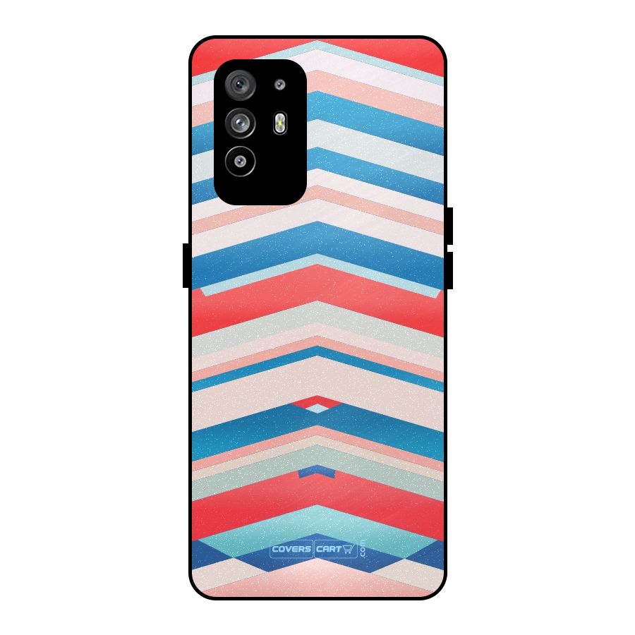 Unique Vibrant Colours Metal Back Case for Oppo F19 Pro Plus 5G