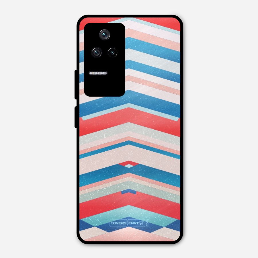 Unique Vibrant Colours Metal Back Case for Poco F4 5G