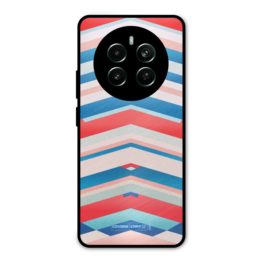 Unique Vibrant Colours Metal Back Case for Realme 12 Pro Plus