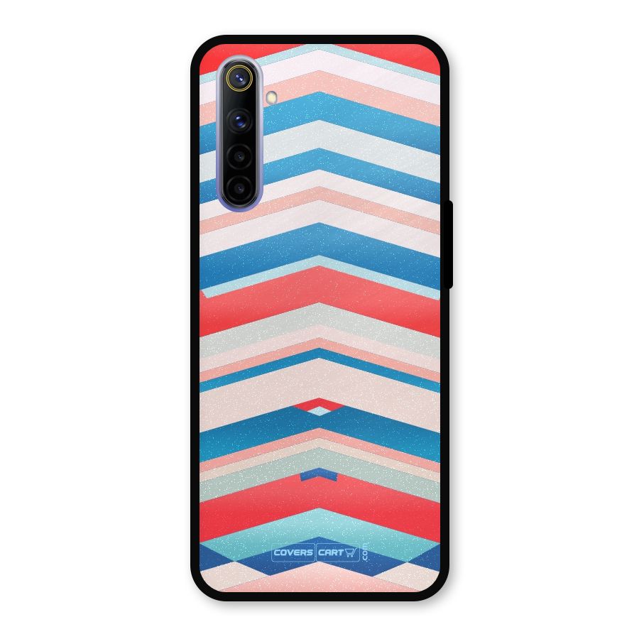 Unique Vibrant Colours Metal Back Case for Realme 6i