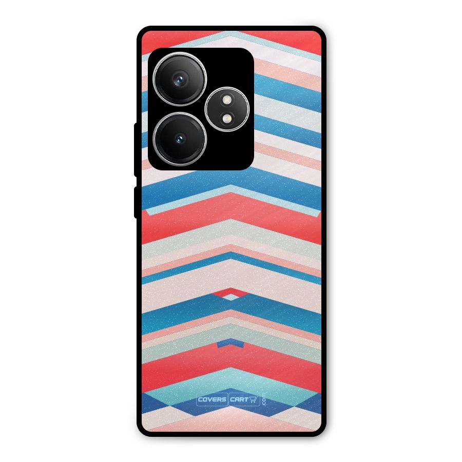 Unique Vibrant Colours Metal Back Case for Realme GT 6T